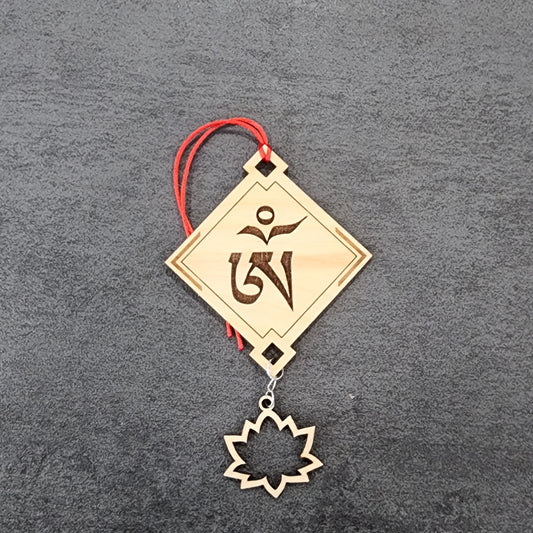"Om" Tibetan Car Hanging Ornament