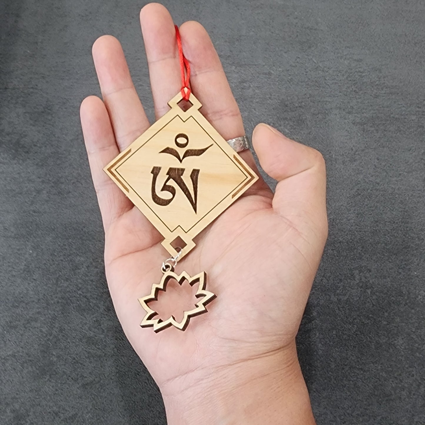 "Om" Tibetan Car Hanging Ornament